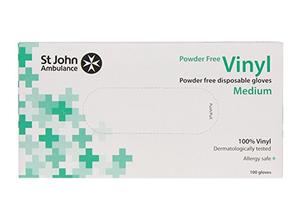 VINYL NO PWDR MEDIUM GLOVES 100 PR