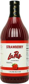 La Paz Strawberry Margarita Mix 1.75L 