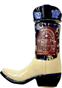 Tequila Chula Parranda Blanco Ceramic Boots
