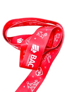 Reconocimientos-Cinta sublimada de 2cm por 2 Lados 