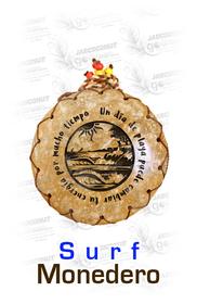 Surf/Monedero Coco 70mm/Un dia de playa