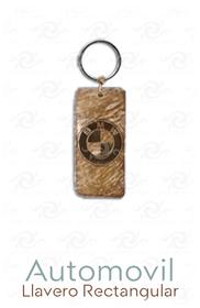 Automovil/Llavero Rectangular 45x20mm/BMW